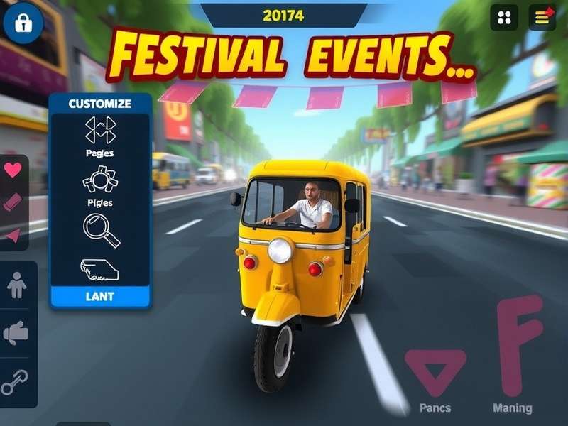 Tuk Tuk Turbo Ride customization options